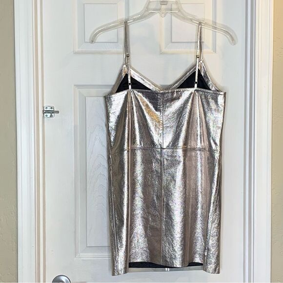 Walter Baker Vana Dress in Silver Size Medium - Picture 6 of 15